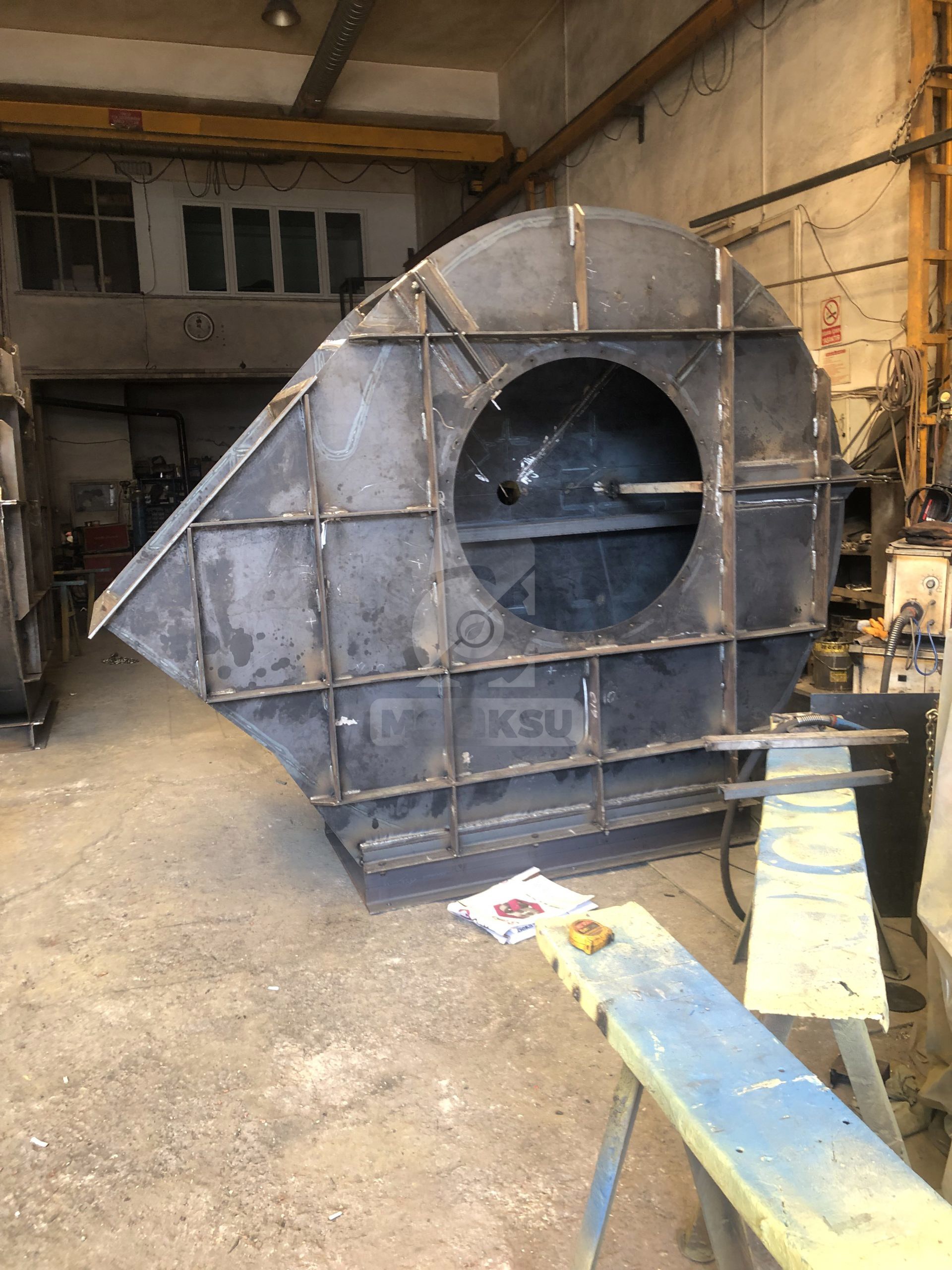 Çimento fabrikaları için endüstriyel ekipman imalatı Görünüm