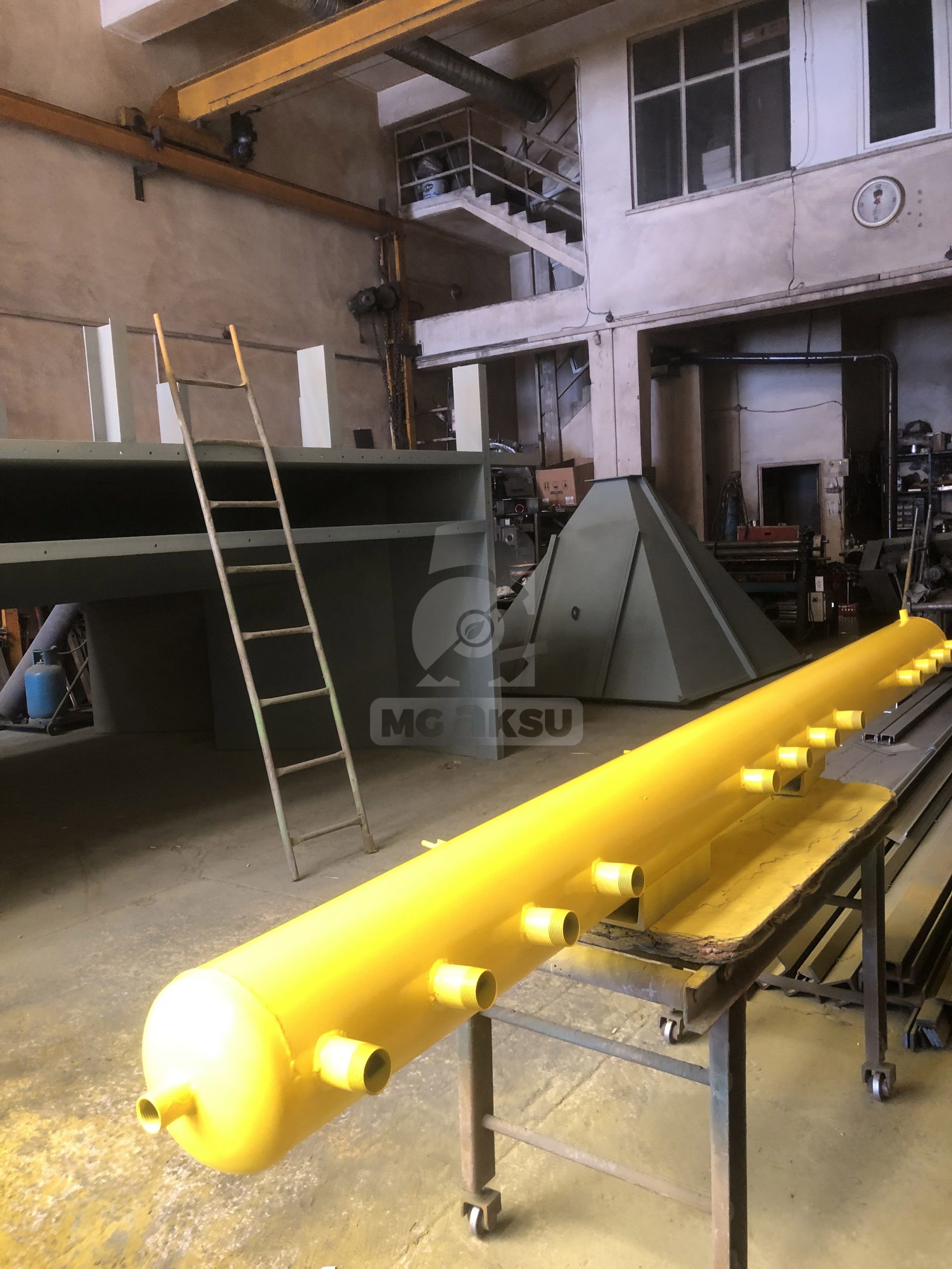 Çimento fabrikaları için endüstriyel ekipman imalatı Görünüm