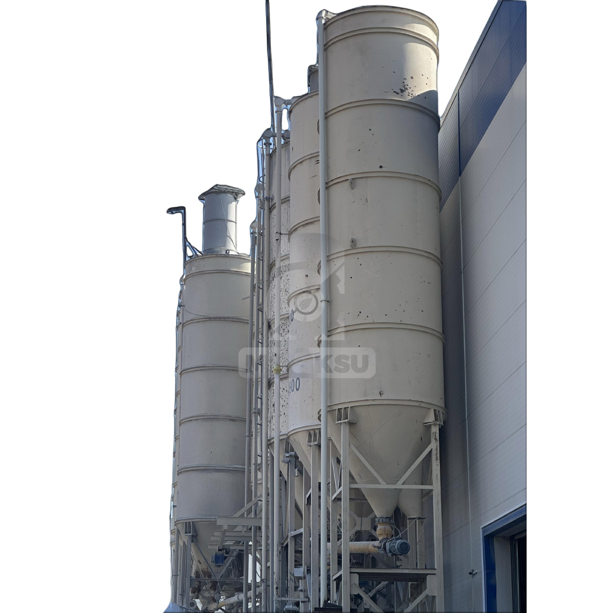 Beton santral tesisi ekipmanları imalatı Görünüm